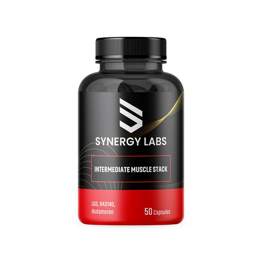 Intermediate Muscle Stack – RAD-140, LGD-4033 & MK-677 – Muscle Growth & Strength Research