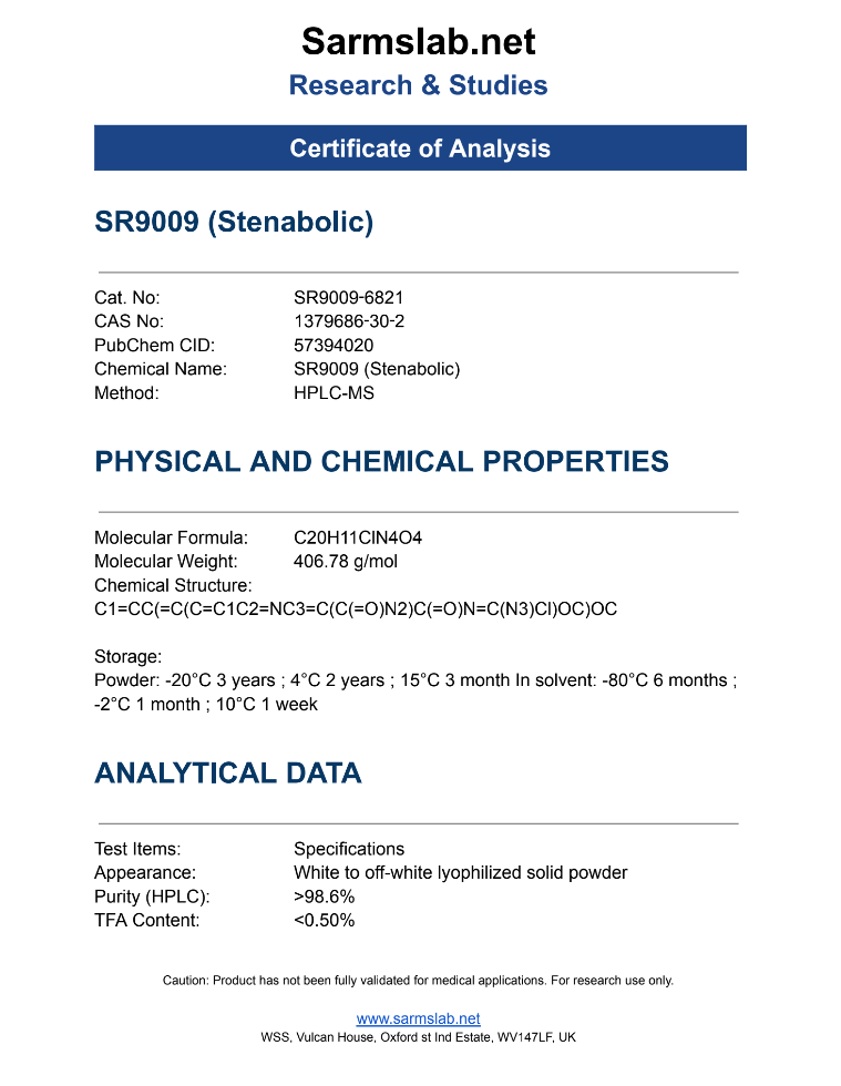 Advanced Cutting Stack – Cardarine, Ostarine, S4, S23 & Stenabolic – Fat Loss & Lean Muscle